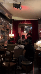 Urban scenes captured: street performance, skateboarding, cycling, live music