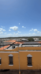 Tourist documents afternoon walking tour through Ciudad Bolivar Venezuela