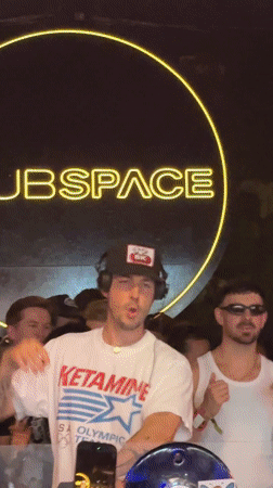DJ performs to packed crowd at Miami's Club Space