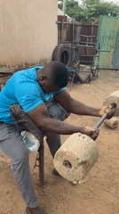 Morning life moments captured in Akwanga Nigeria community