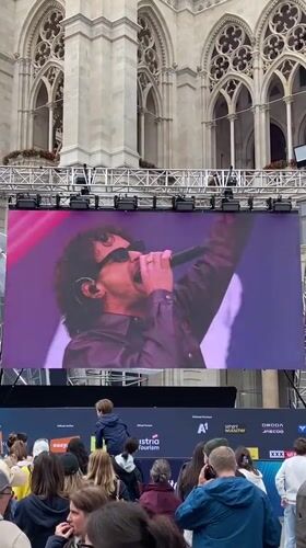 Public concert draws crowds to Vienna's historic district