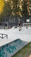Children enjoy afternoon activities at Izhevsk skate park complex