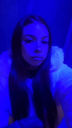 Young women take bathroom selfies during Buenos Aires night out