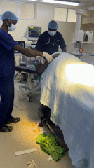 Surgery documented in Nairobi operating room