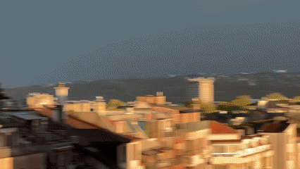 Overcast urban skyline documented by witnesses during afternoon hours