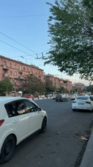 Afternoon street scenes documented in Yerevan, Armenia