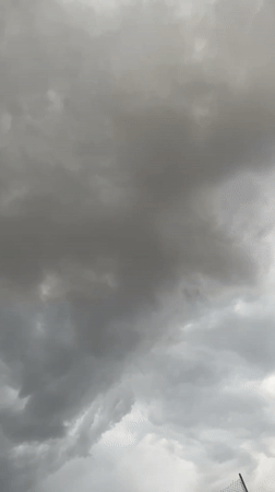 Dark clouds captured on video in Barakin Lerawi, Nigeria