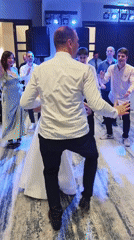 Evening celebration with dancing and dining observed in Sofia