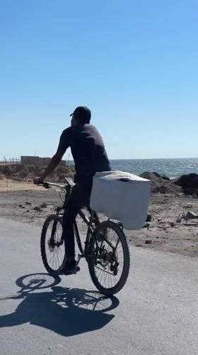 Coastal Gaza: daily movement amid destruction and displacement