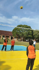 Morning outdoor activities documented in Blangriek, Indonesia