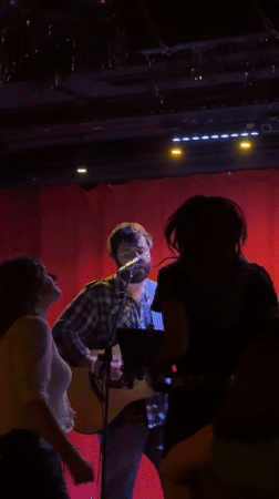 Live band night at a moody Tbilisi bar venue