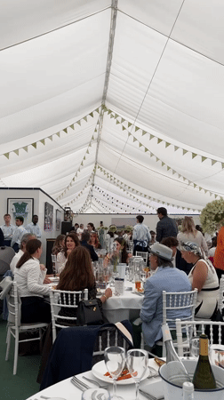 Polo event hospitality scenes documented at London's Hurlingham Park