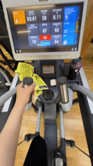 Morning workout session captured at Krasnoyarsk gym