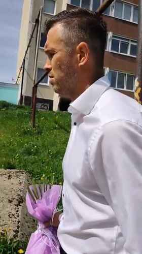 Elementary school graduation ceremony held in Gremyachinsk, Russia