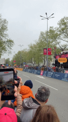 Giro d'Italia cycling race draws crowds in Burgas, Bulgaria