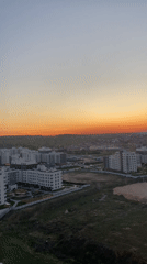 Sunset views captured over Kazan cityscape May 7
