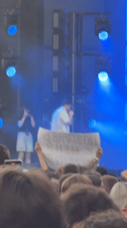 Live outdoor concert in Krasnodar draws a packed crowd