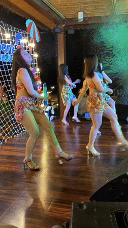 Hawaiian dance performance staged in Phu Thuy Ward Vietnam