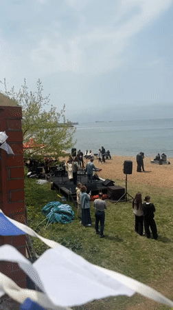 Early morning scenes of daily life across Vladivostok