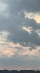 Cloudy sky with light patches recorded in Santa Clara Ocoyucan