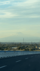 Roadway scene captured on video in Augusta, Italy