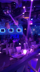Evening scenes captured across Plovdiv: nightclub, drive, phone use