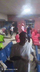 Church gathering in Nkpor with lively activity on the floor