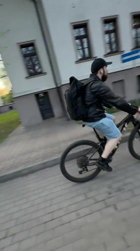 Everyday street life documented across Riga during afternoon hours