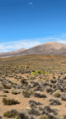 Road crew conducts maintenance work near Putre, Chile
