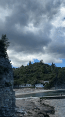 Scenic beach footage captured in Sithonia, Greece