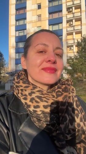Casual outdoor moments documented in sunny Riga afternoon