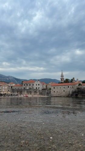 Jumping into the Adriatic and handstands in Budva