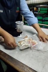 Food and drinks being prepped and enjoyed in Mekarmukti