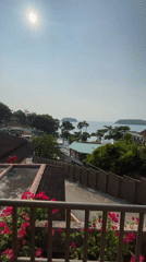 Morning resort scenes captured in Karon, Thailand