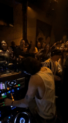 DJ performs at nightclub in Kragujevac, Serbia