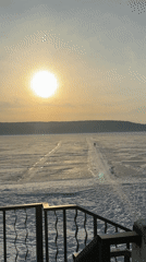 Early morning domestic scenes captured in Chaikovsky, Russia