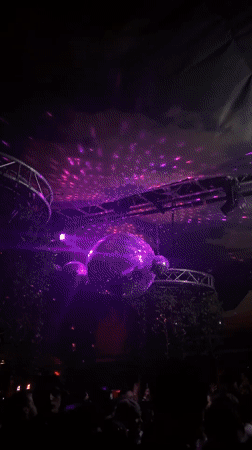 Early morning party scene documented at Miami nightclub venue