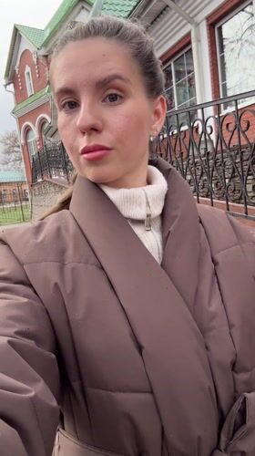 Woman documented at multiple locations in Klin, Russia