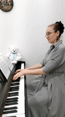 Children's music session with piano accompaniment in Podgorica