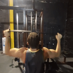 Evening workout session documented at Wilde gym