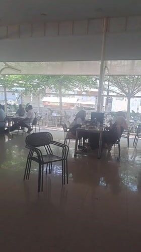 Morning dining activity observed at Peusangan restaurant