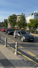 Wedding convoy with luxury cars draws crowds in Plovdiv