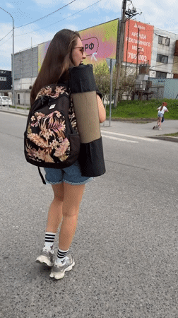Morning Activities Observed in Tyumen: Street Walking, Gym Workouts