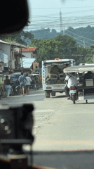 Morning street life in Davao City, Philippines