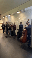 Paris sees simultaneous dance rehearsals and street music performances