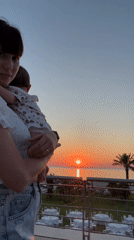 Sunset wedding reception on the Sicilian coast at Isola delle Femmine