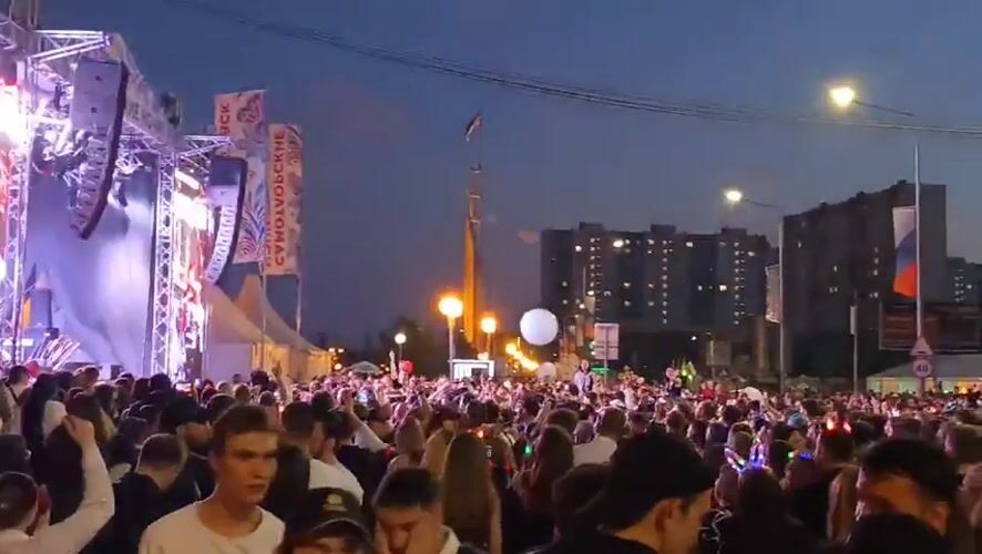 Major outdoor concert draws massive crowd in Nizhnevartovsk