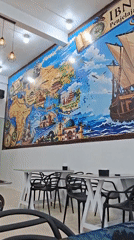 Historical mural and motivational messages documented in Lhokseumawe