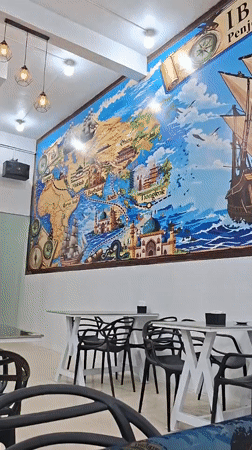 Historical mural and motivational messages documented in Lhokseumawe