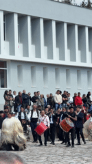 Traditional Kukeri festival draws crowds to Eleshnitsa town square